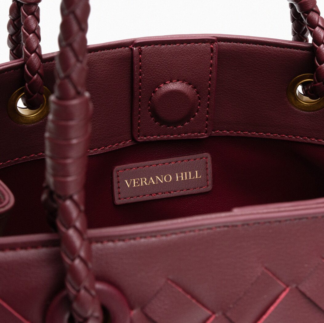 Noire Weave Shoulder Bag