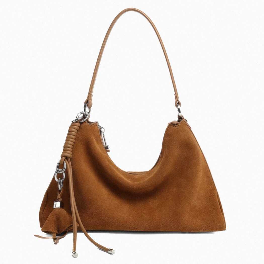 Sonoma Suede Shoulder Bag