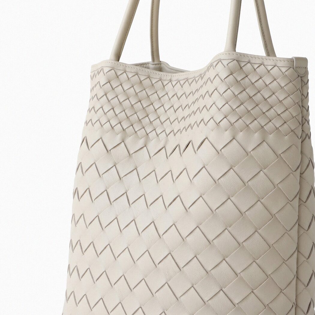 Sienna Woven Leather Tote