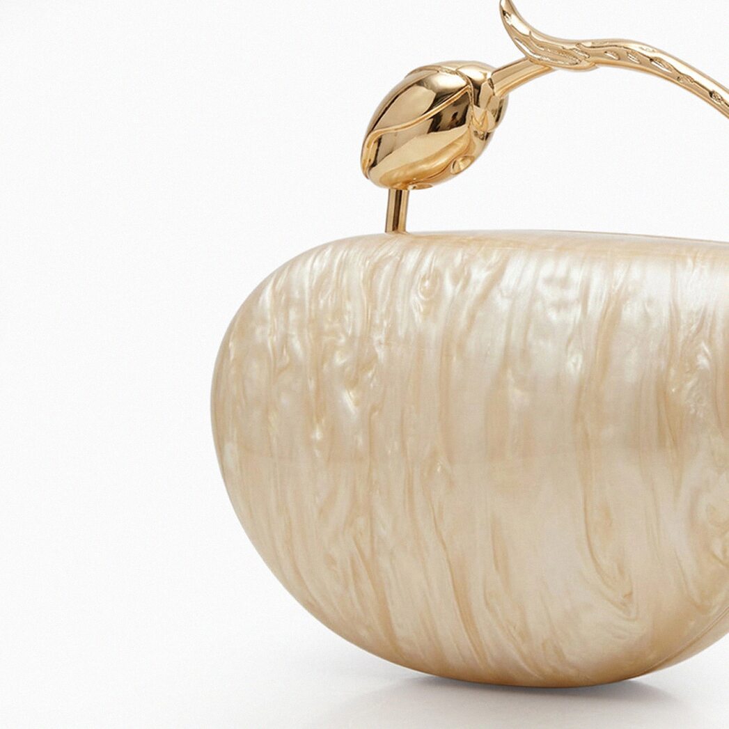 Rosa Acrylic Clutch Bag