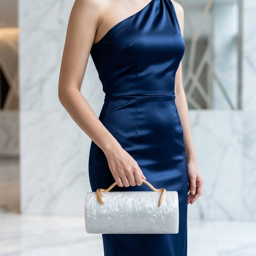 Maren Acrylic Clutch Bag