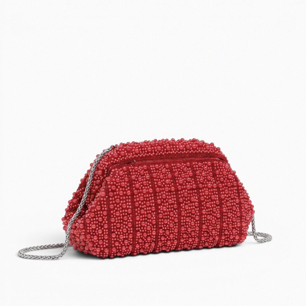 Seraphina Pearl Clutch