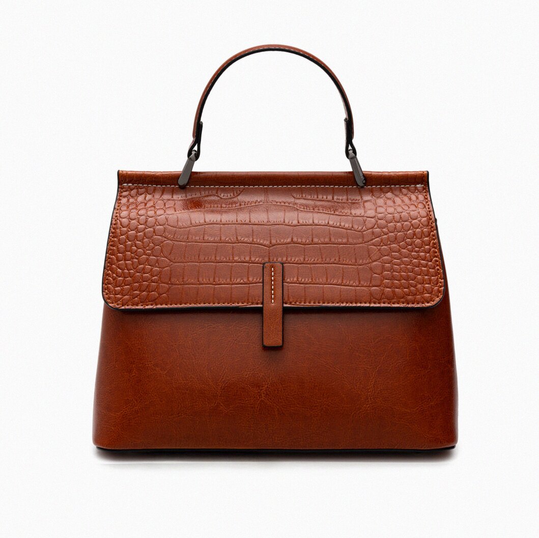 Kesha Croc Handbag