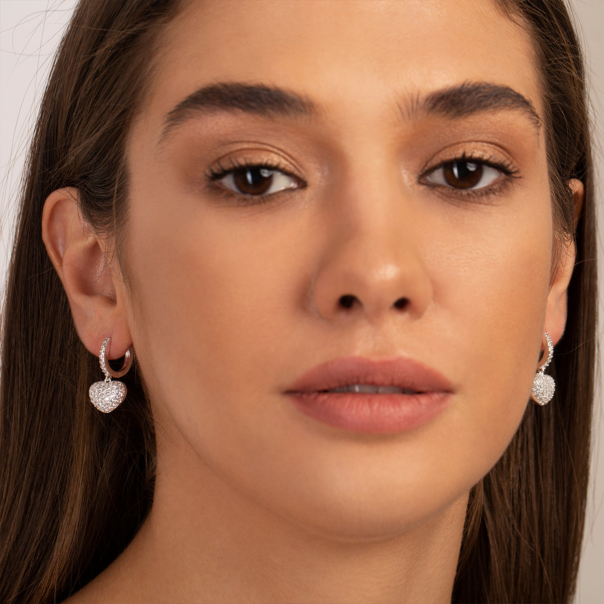 The Hills Heart Pendant Earrings